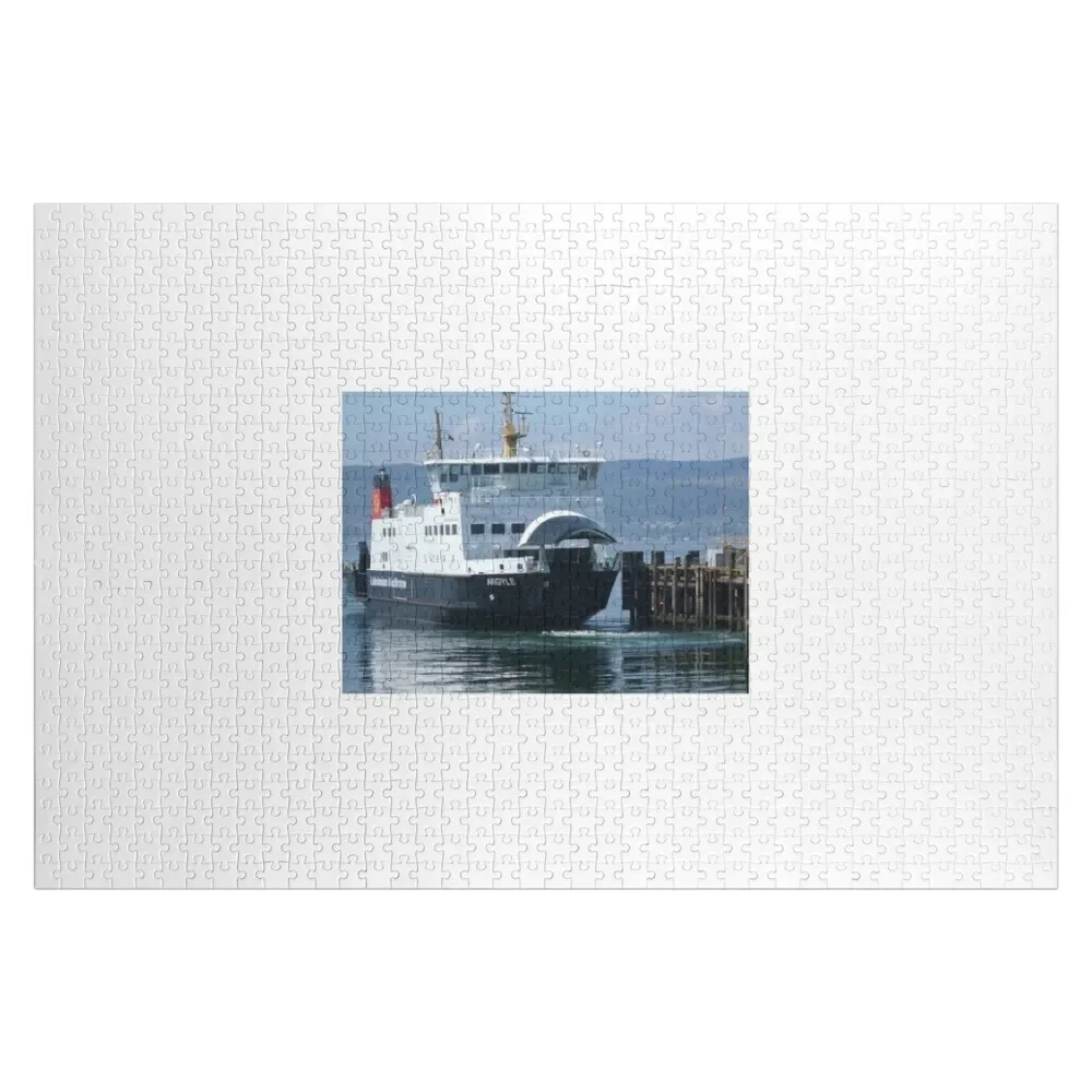 

Wemyss bay to rothesay ferry - close up The Argyle Jigsaw Puzzle Customizable Child Gift With Personalized Photo Puzzle