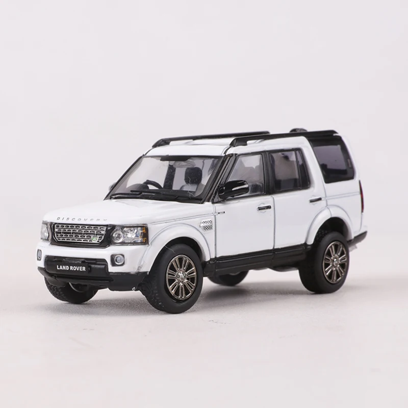 DISCOVERY 4-Alloy Model Car, preto, branco, cinza, prata, GCD 1:64