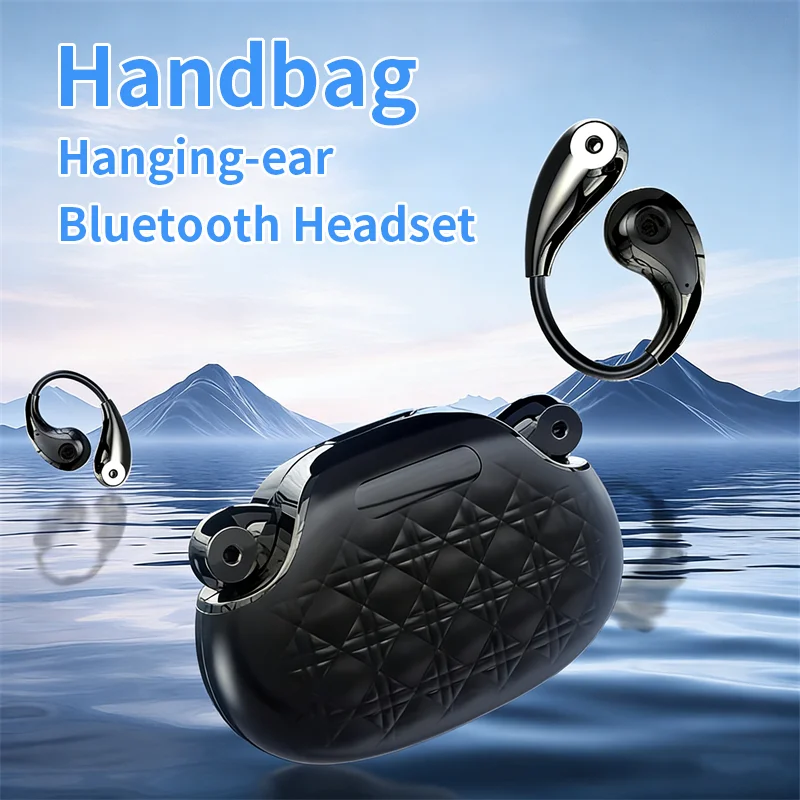 Handbag-style Bluetooth Earbuds Bluetooth 5.4 Directional Sound Transmission Call Noise Reduction Comfortable Wear Sport Headset