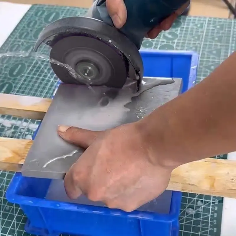 Lama da taglio allargata porosa da 4 pollici per pietra ceramica lama per sega ultrasottile da 1mm disco abrasivo per mola in ardesia Cutti per smerigliatrice angolare
