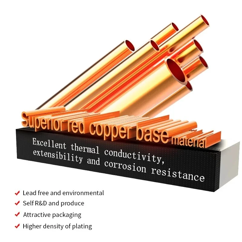 AiXun C210 Soldering Iron Tips Red Copper Material Tin Plating Handle Replace Soldering Station Welding Tip