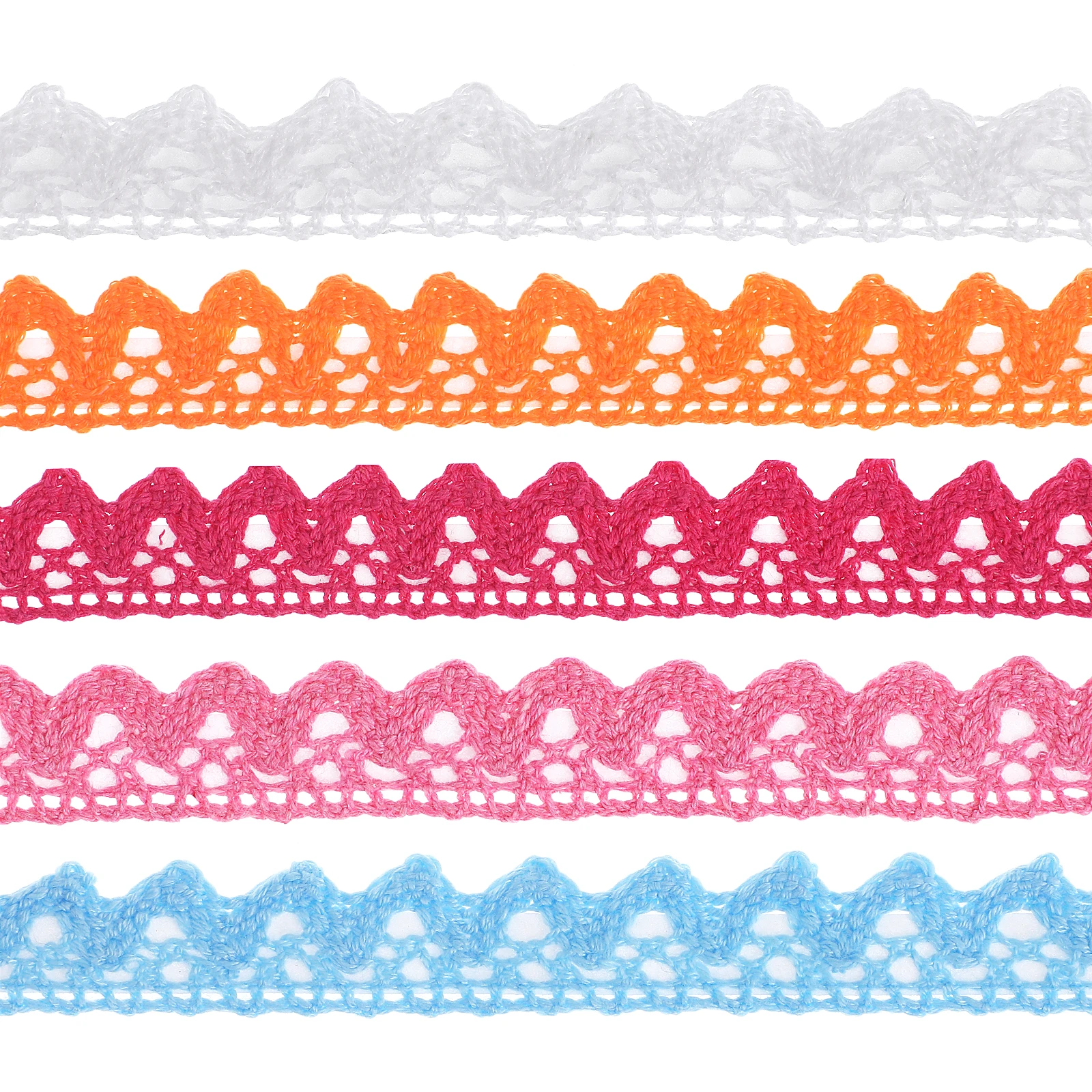 

5pcs Lace Tape Adhesive Sticky Trim Ribbon Scrapbooking Crafts Decorative Phone Gift Hollow Lace Tape Wrapping