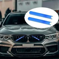 Enhance The Appearance Of Your For BMW With Fluorescent Blue Grille V Brace Wrap For G01 G02 G05 G06 G07 G30 G38 G32