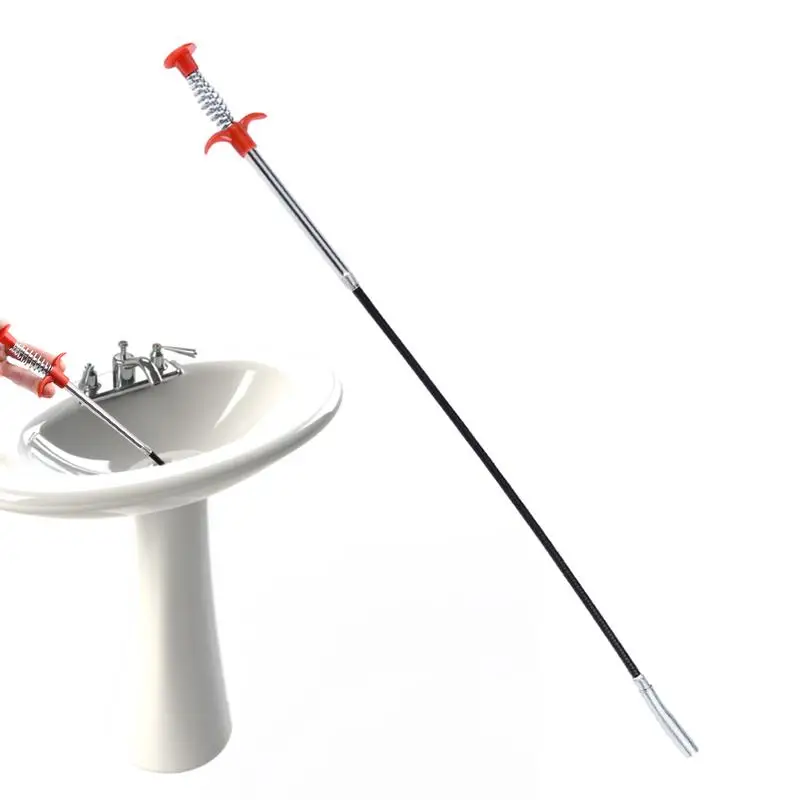 מסנן clog מסיר כלי כיור unblocker כלי עם הפעלה קלה כיור נחש מנקה ניקוז ביוב טואלט dog