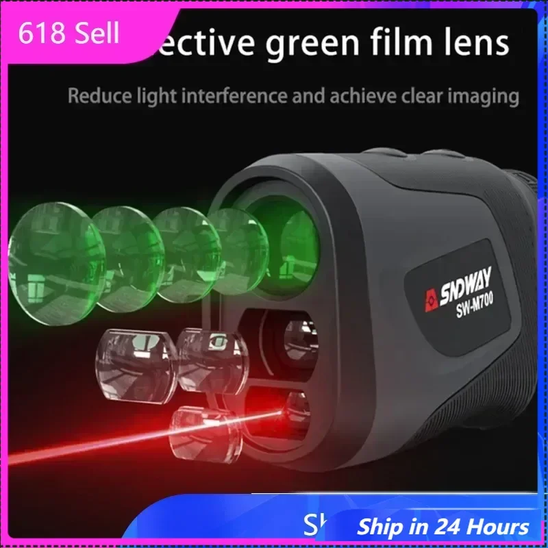 

618 Hot Sale SNDWAY Golf Range Finder Laser Distance Meter Telemeter 500M 700M 1000M Rangefinder Golf Telemeter Camera Outdoor T