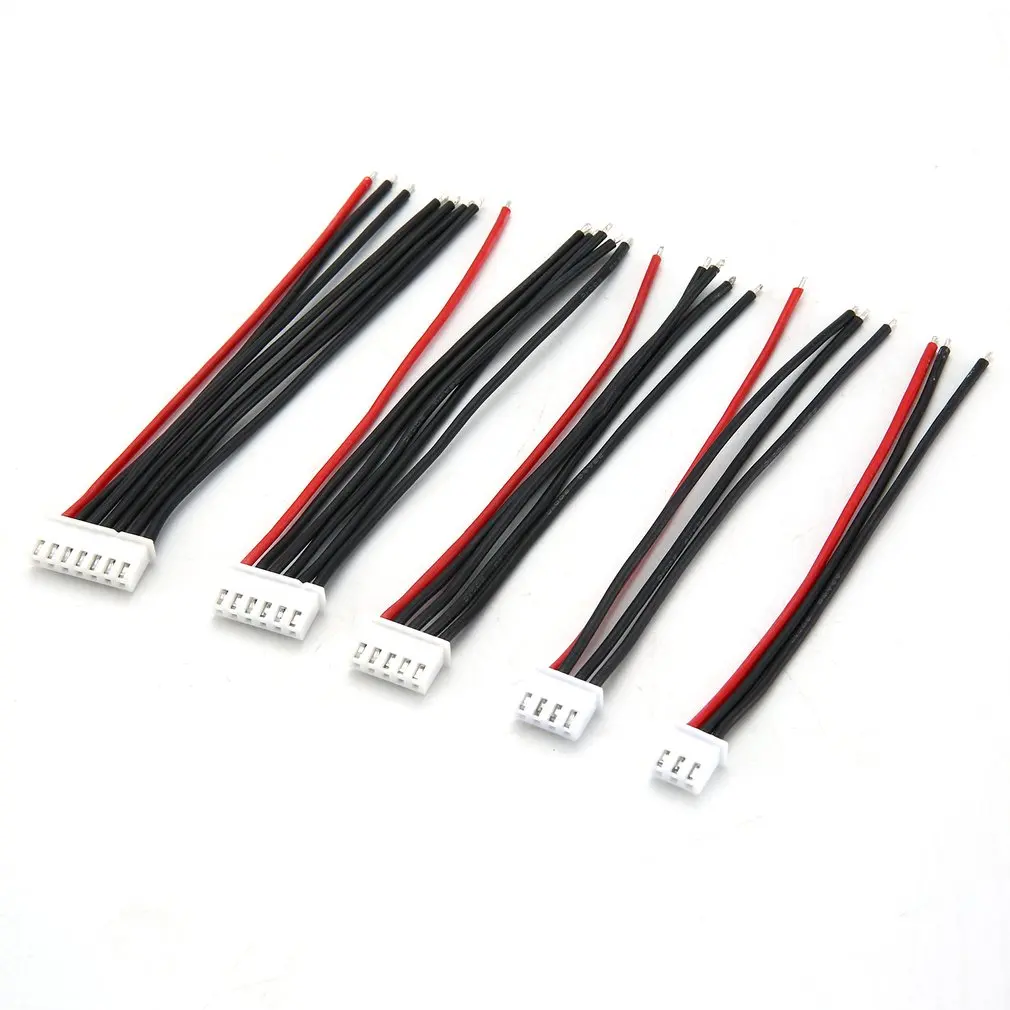 

50 шт. JST-XH 2,54 мм разъем 2S 3S 4S 5S 6S 7Pin 150 мм 200 мм 22AWG балансировочный кабель провод для зарядного устройства RC Lipo батарея