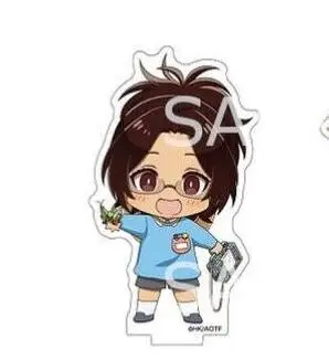 Anime Peripheral Attack On Titan Acrylic Plate Eren Mikasa Armin Levi Erwin Hange Sasha Cartoon Figure Toys Children Gifts