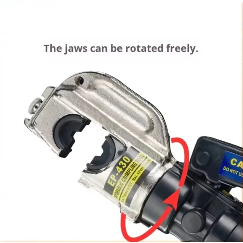 EP-430 Manual Hydraulic Pliers 16-400 Copper Lug Crimping Wire Crimpers Integrated Hydraulic Crimping Tool for Cable