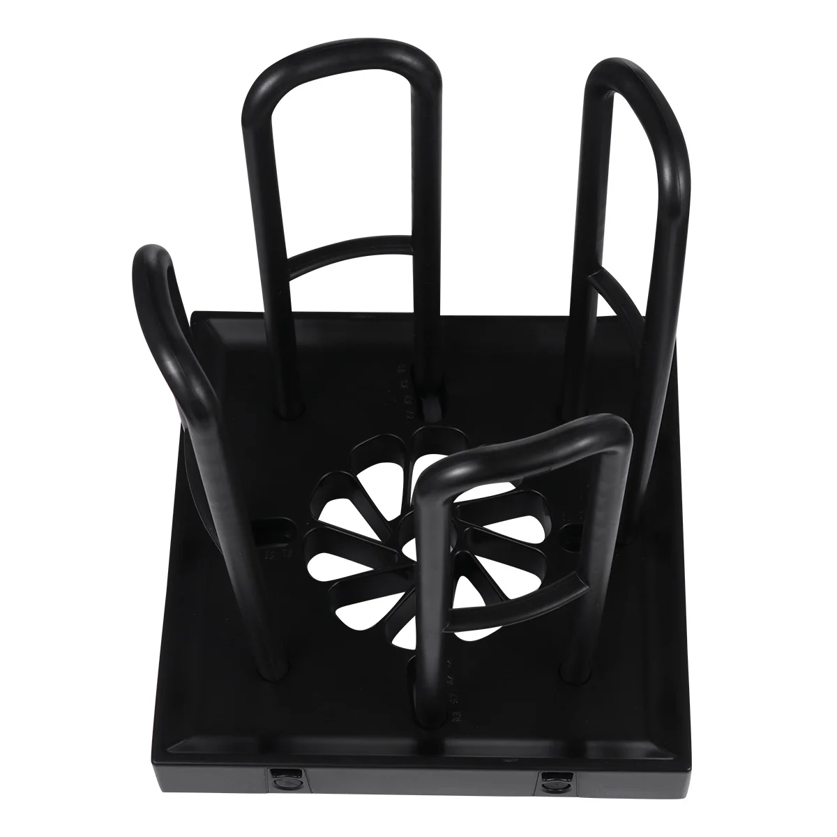 1 セットプラスチック使い捨てカップディスペンサーコンパクト紙カップホルダー壁掛けカウンターオーガナイザーレストランアクセサリー