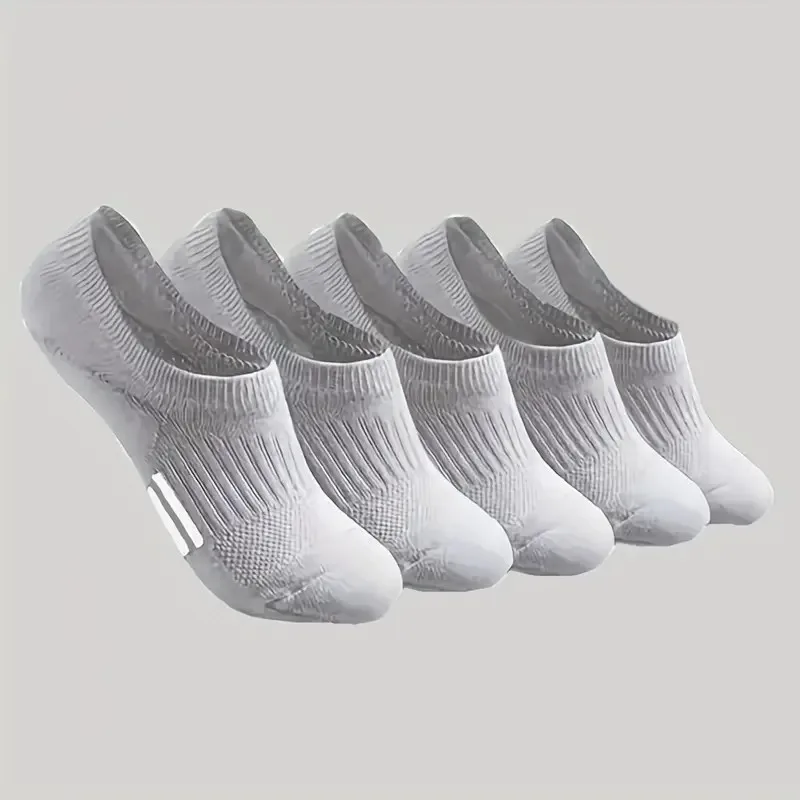 1/5 Paar unsichtbare Low-Cut-Sportsocken für Damen, Frühling und Sommer, dünner Stil, schweißabsorbierend, atmungsaktiv, für Laufen, Fitness, Freizeit – Detail 11