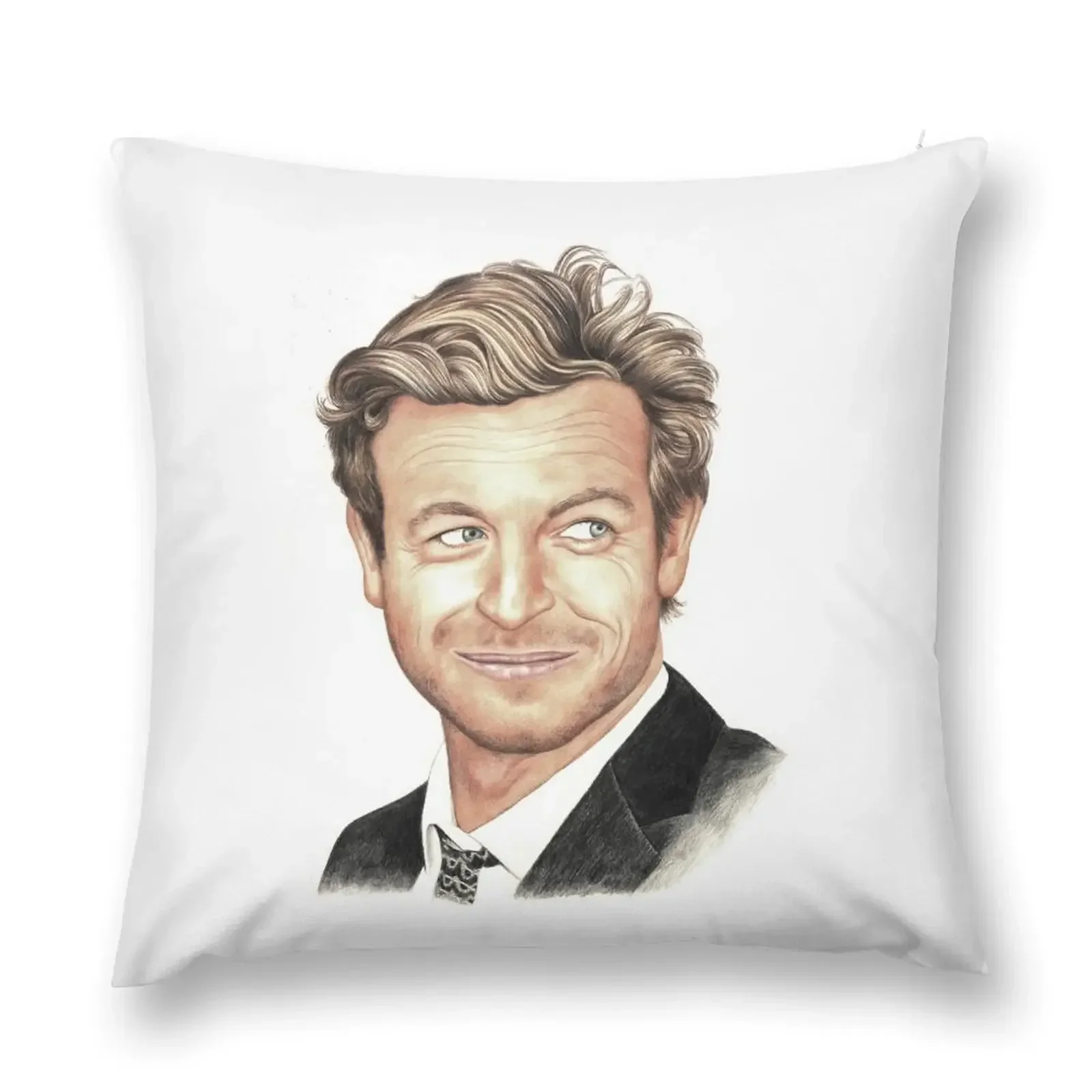 The Mentalist played by Simon Baker Throw Pillow ornamental pillows for living room Luxury Pillow Cover pillow