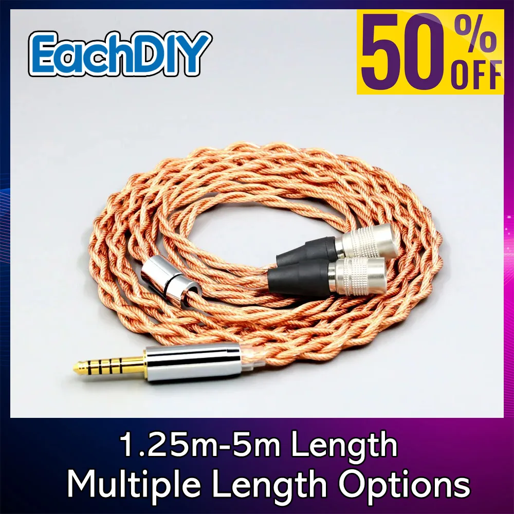 

Graphene Coaxial Mixed 7N Shielding OCC Earphone Cable For MrSpeakers Ether AEON Noire RT Closed-Back Planar Magnetic 7777