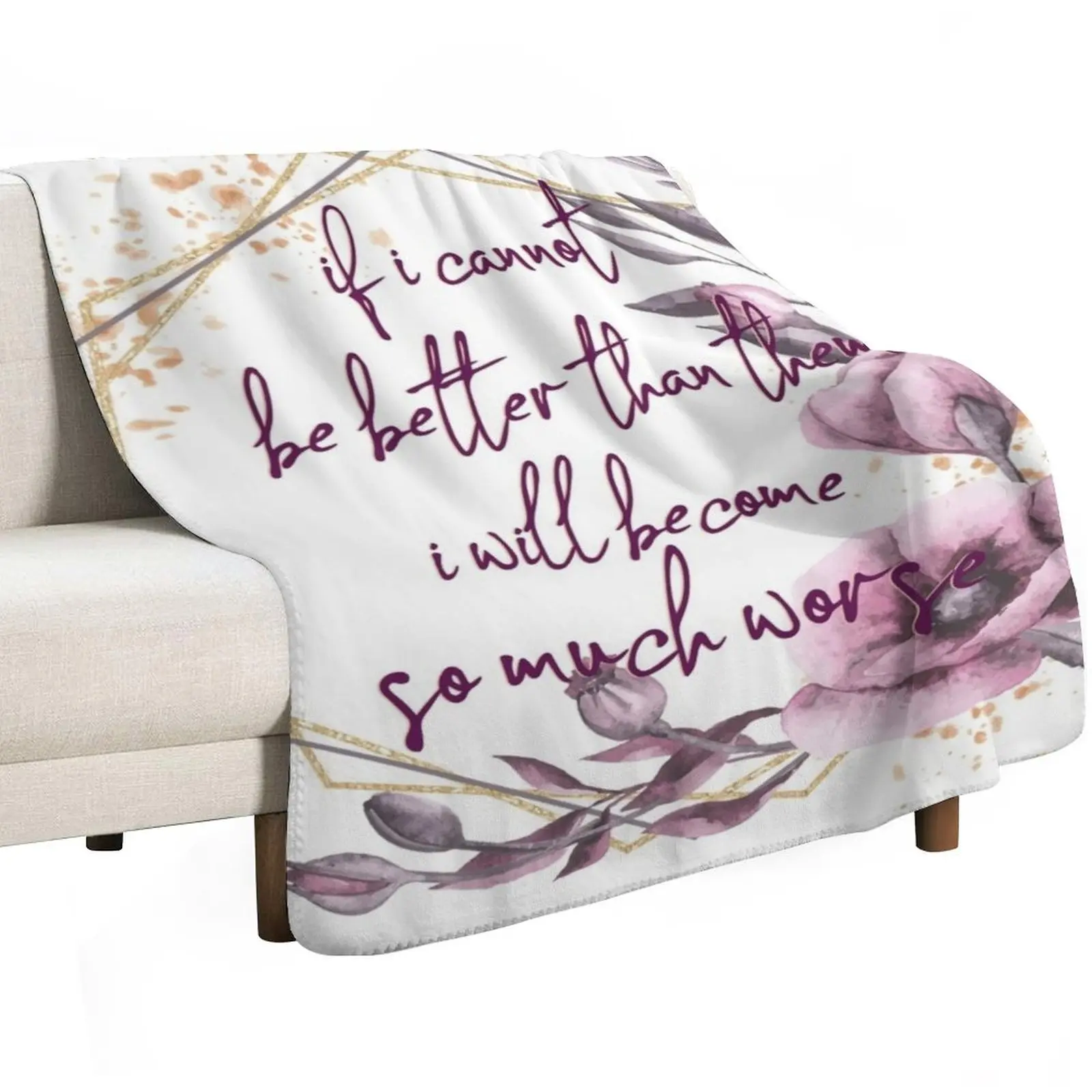 jude duarte cruel prince quote Throw Blanket Multi-Purpose Luxury Designer Sofa Quilt Warm Furrys Blankets