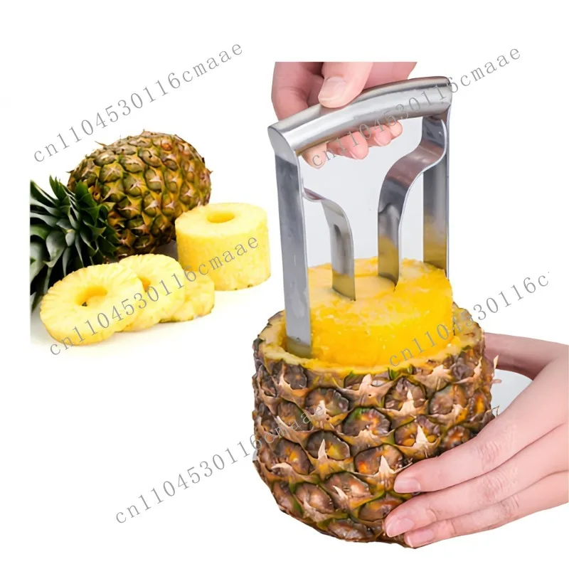 New Design Stainless Steel Hand Fruit Peeler Slicer Kitchen Gadgets Pineapple and Other Fruit Metal Tools