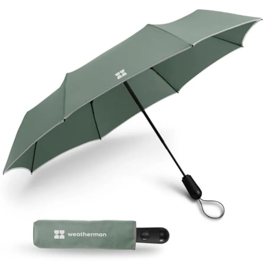 

Umbrella - Premium Small Compact Mini Umbrellas for Traveling - Windproof Umbrellaas Resists Up to 45 MPH Winds - Traveling Umb
