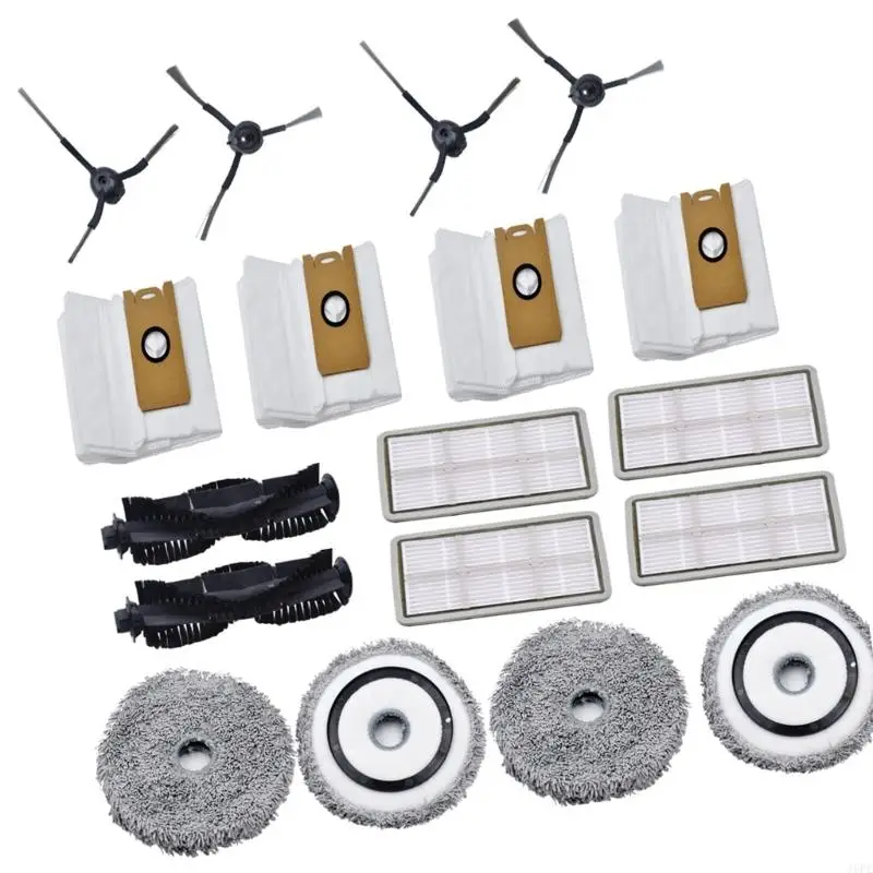 J6PE Mop -Stoffstaubbeutel Ersatz Filter Hauptbürste Ersatzteil für Vakuum geeignet