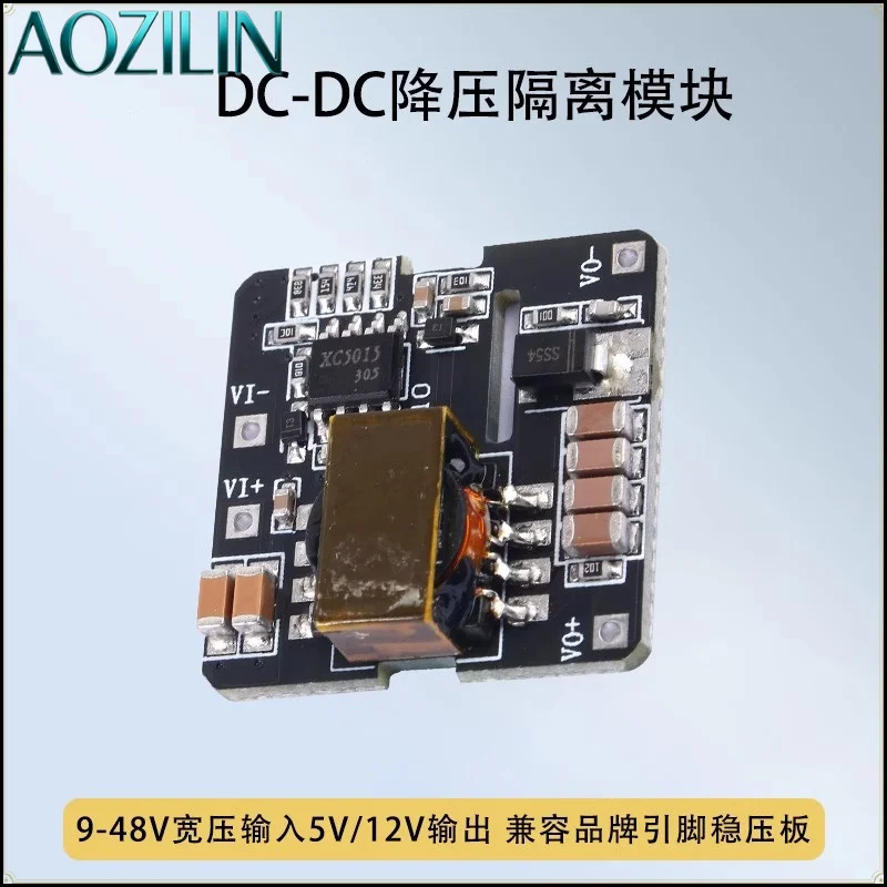 AOZILIN 10W Isolated DC Power Converter XC7010 Wide Voltage 18V-70V Input To 5V 12V 15V 24V DC Step Down Isolation Module