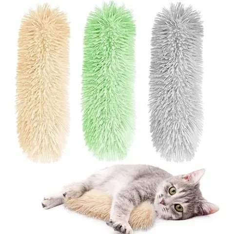 플러시 베개 고양이 장난감 Catnip 울리는 종이 애완 동물 대화 형 자기 치유 씹는 장난감 고양이 용품 Каціная Мята Hierba Gatera