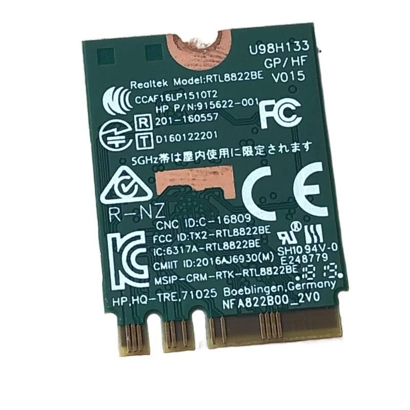 NN For HP 15-DA 15-DB 14-CM 17-BY 17-CA 14-CD 14-DH 15-DH Wireless Wifi Bluetooth Card