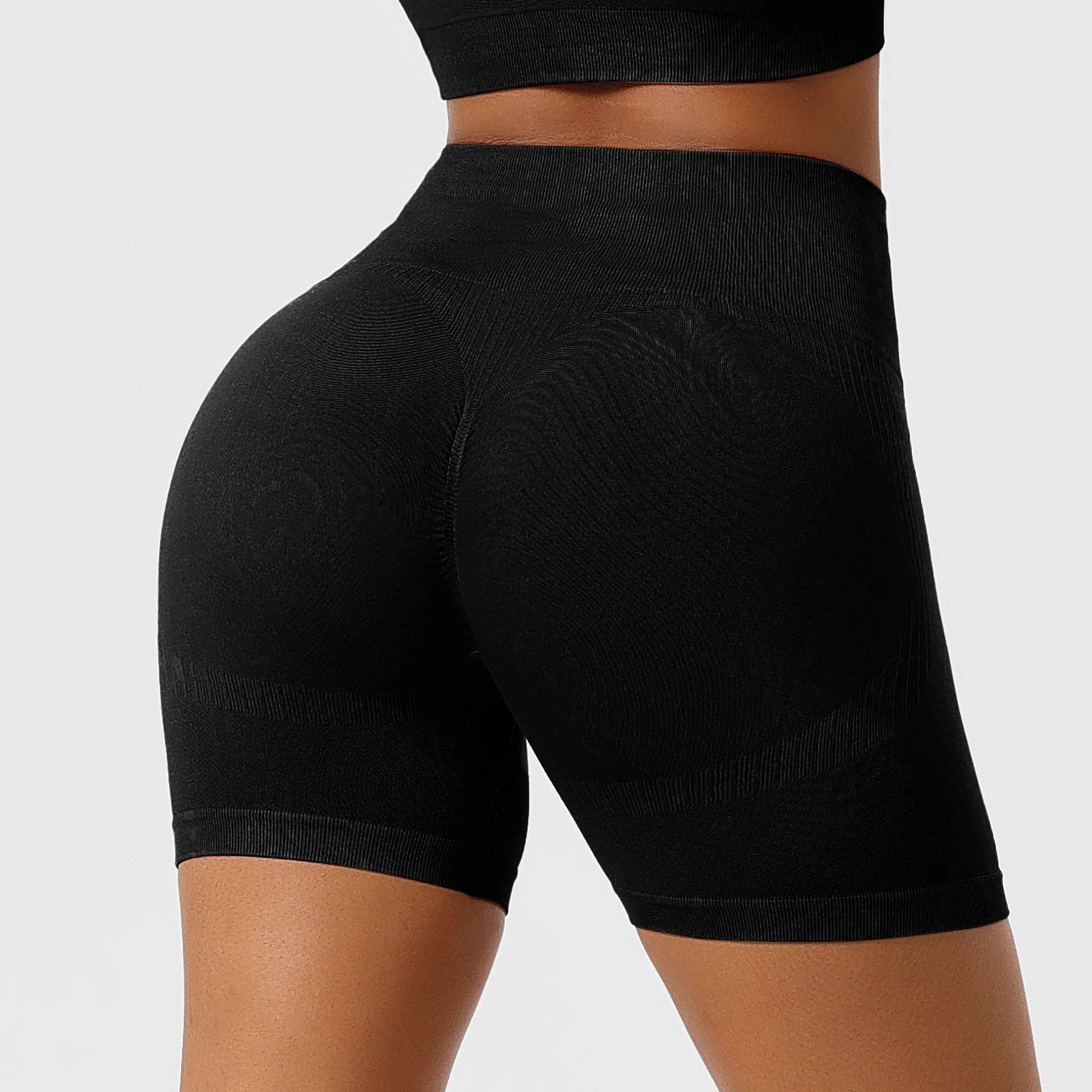 Women\'s Gym Shorts High Waist Elastic Peach Hip Lifting Sports Leggings Squat Proof Tummy Control Yoga bottoms