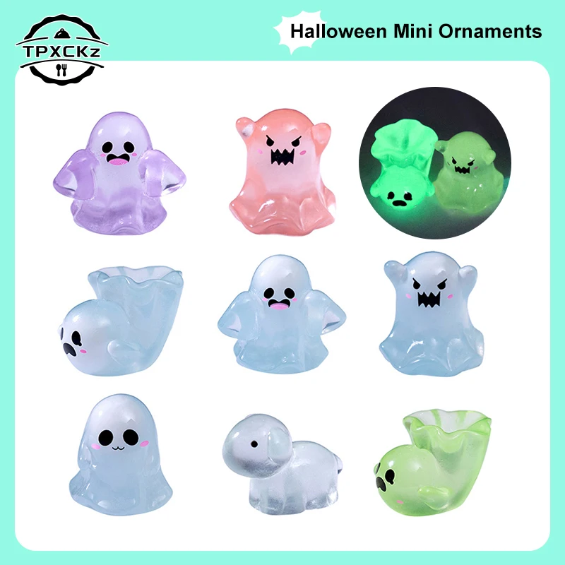 10Pcs Glowing Ghost…