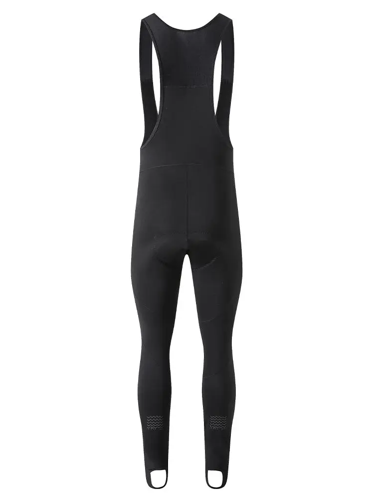 AliExpress YKYWBIKE Men Winter Cycling Long Bib Pants Tights 5-15°C Thermal Fleece Road Bike Long Pants MTB Bike Mountain Bicycle Bib pants