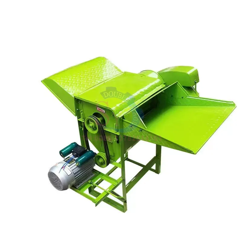 Gasoline Engine Mini Multifunctional Rice Wheat Beans Sorghum Millet Thresher Electric Rapeseed Seed Threshing Shelling Machine