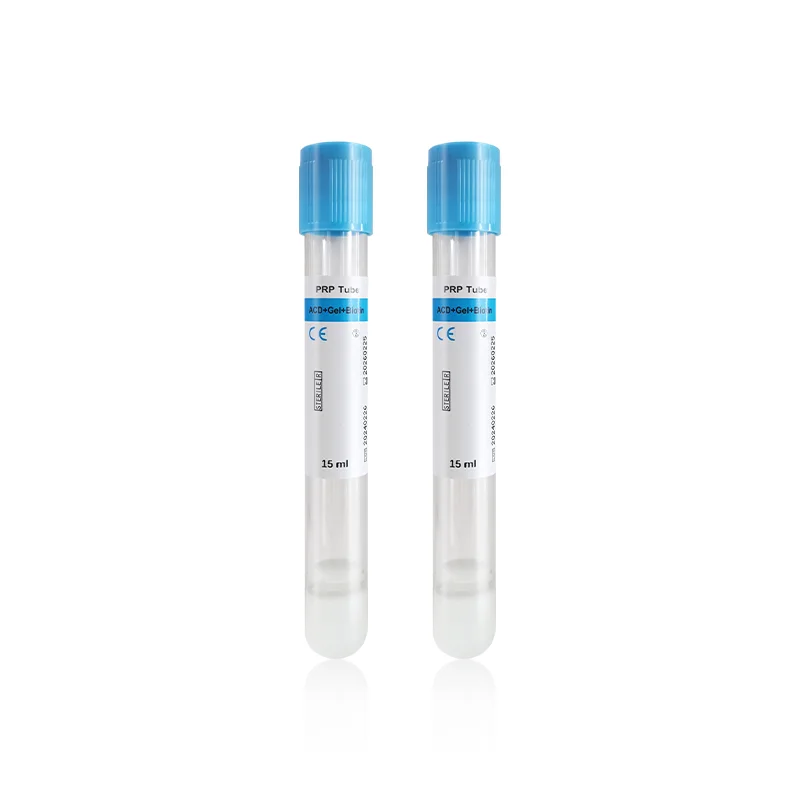 8/10/12/15ML Vacuum-packed ACD GEL PET TUBES Sterile Sampling Collection Tube Laboratory Test Tube