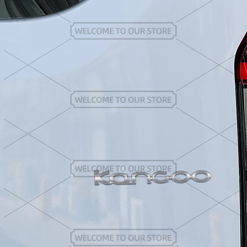 سيارة ثلاثية الأبعاد معدنية ل Kangoo MK2 MK3 Dci ضبط لوحة فان Z.E. EV الجسم شعار شارة الشارات السيارات الذيل ملصق اكسسوارات الديكور