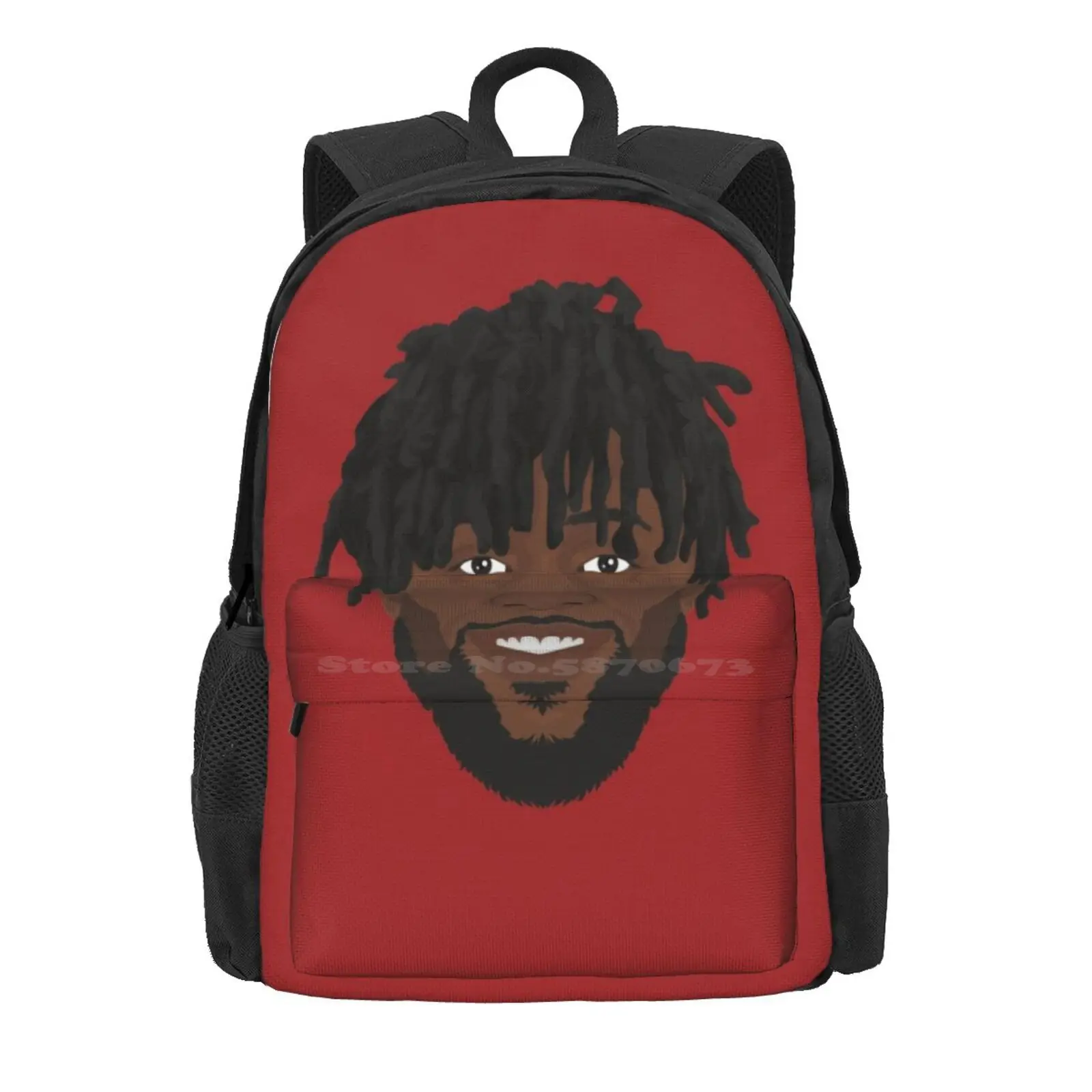 Divock Origi Hot Sale Schoolbag Backpack Fashion Bags Portrait Coverart Cover Art Alternate Face Deejaydesign Dee Jay Design Dj