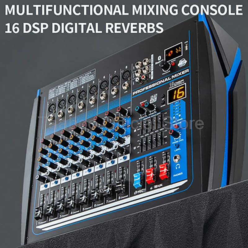 2X200W Dj Mixer 8 C…