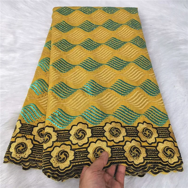 

Swiss Voile French Net Lace Fabric, African, Nigerian, 100% Cotton, Wedding, High Quality, 5 Yards, New, 2023
