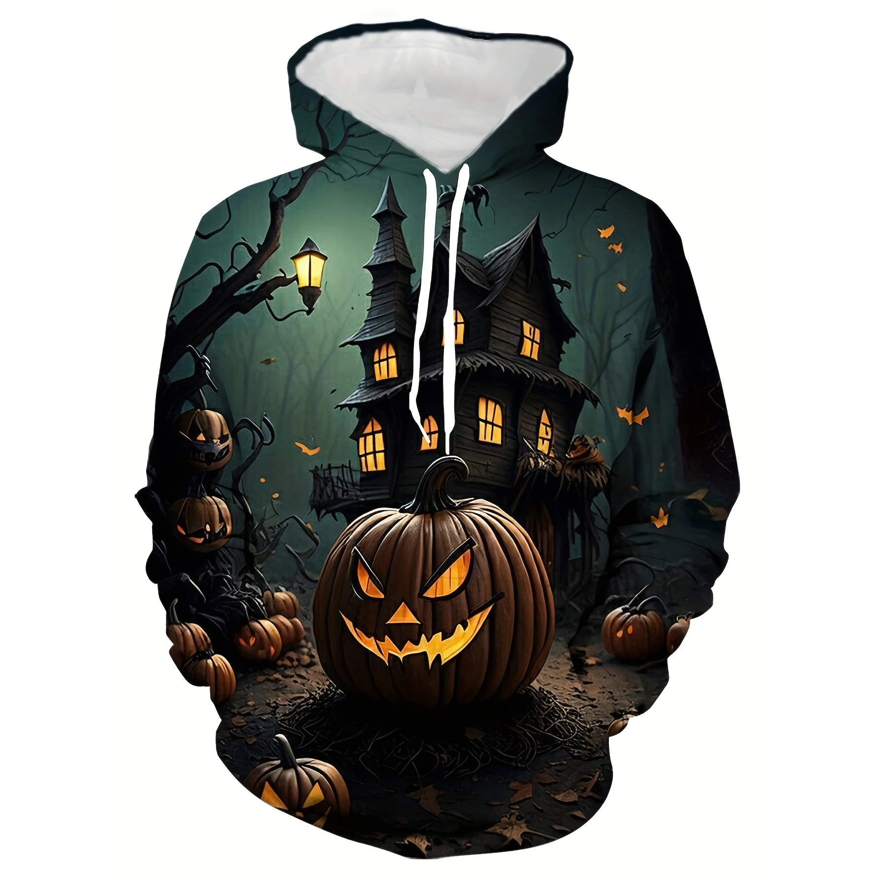 Halloween Pumpkin 3D Print Hoodies Men Women Casual Fashion Oversized Sweatshirts Hoodie Male Pullovers Tracksuit Man Clothing