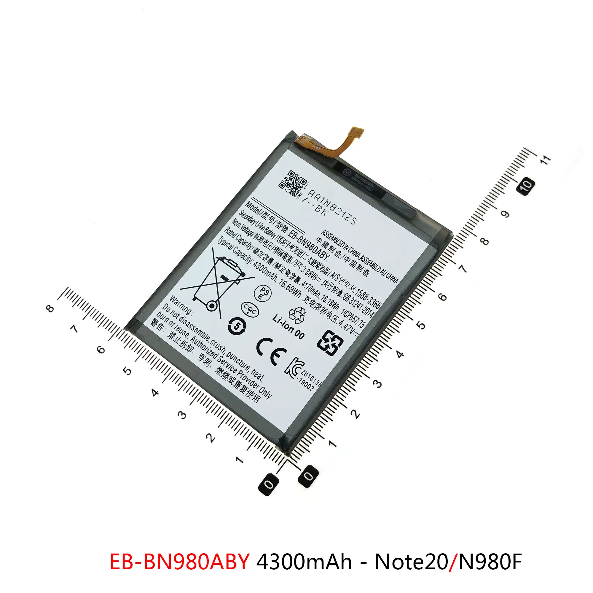 EB-BN980ABY Battery For Samsung Galaxy Note20 N980F Note20Ultra EB-BN985ABY Batteries Replacement Repair Parts