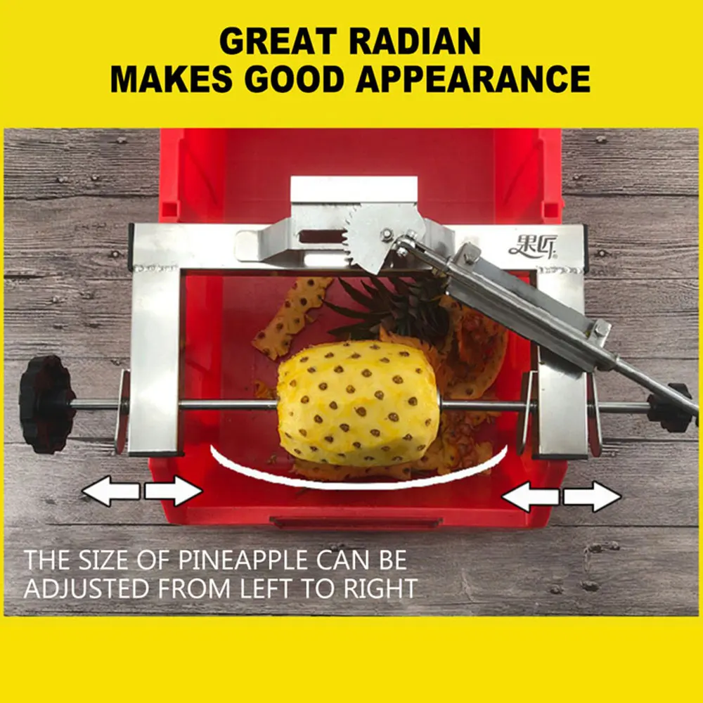 스테인리스 전용 칼, 수동 파인애플 필러 파인애플 필러 나이프 슈트