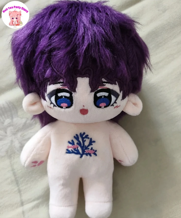 Anime Rafayel Love and Deepspace Bel ragazzo bambola di peluche farcito corpo vestire vestiti peluche di cotone figure regalo di Natale 20 cm