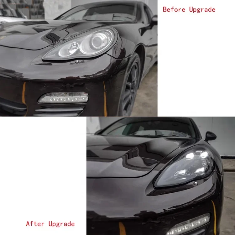 High quality car lights 970 upgrade to 971 PDLS style led headlights for Porsche Panamera 970 970.1 2010-2013