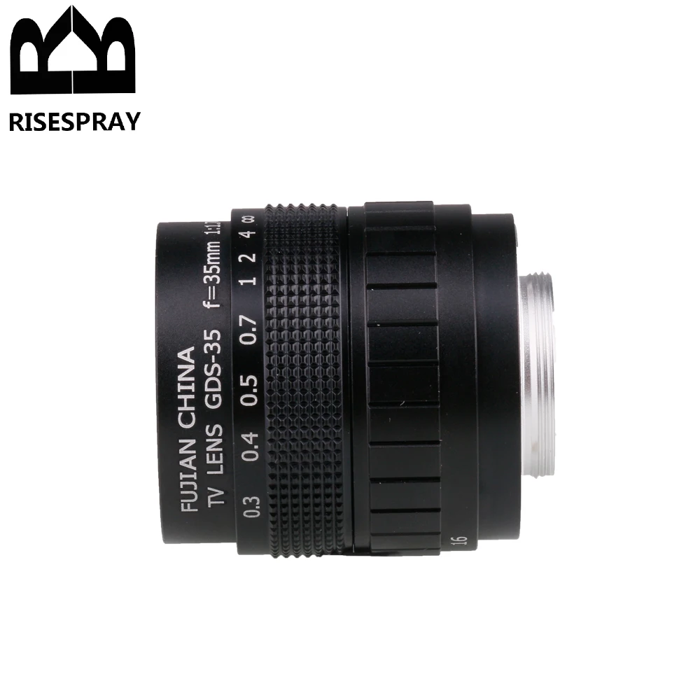 35-мм объектив f/1.7 APS-C для CCTV + переходное кольцо 2 макрокольца комплект блендера объектива беззеркальных камер Fujifilm X Mount XT10/XT20/XT30/X100F