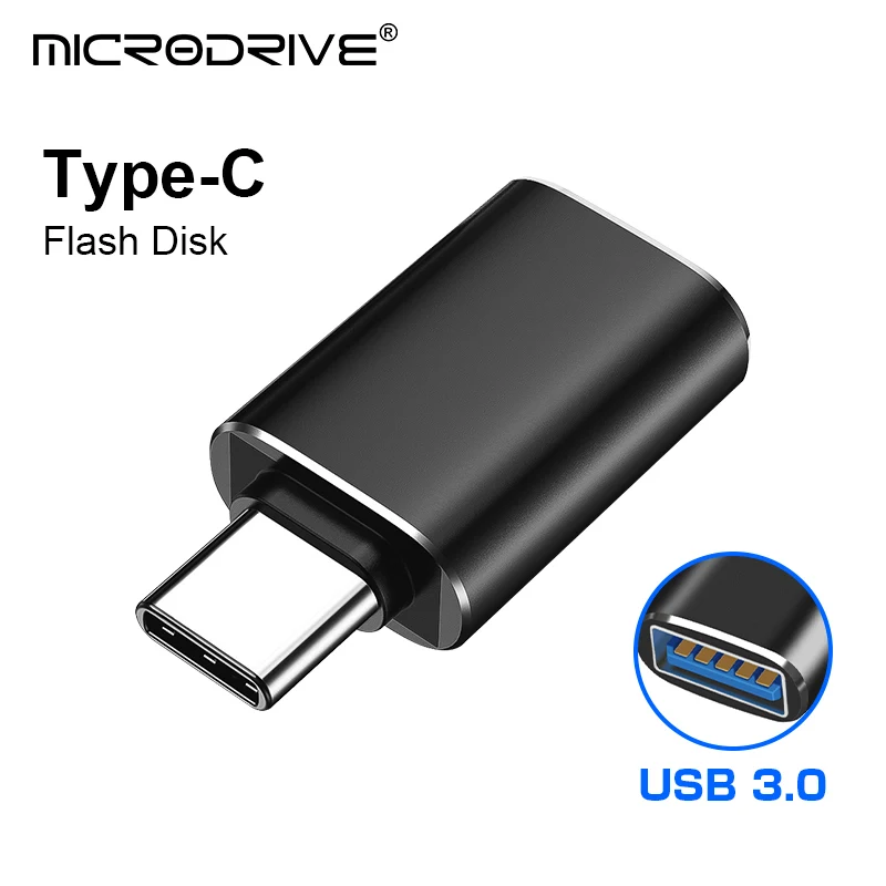 2 in 1 OTG Adapter USB3.0 To USB C / Type-C To USB 3.0 Flash Drive USB-C Adapter Pendrive Stick