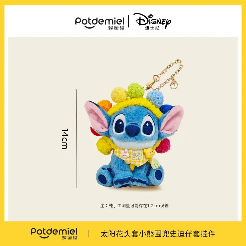 Auf Lager Authentischer Disney Halloween Kürbis Stich Anhänger Plüsch Puppe Rucksack Anhänger Stich Puppe Schlüsselanhänger Paar Festival Geschenk