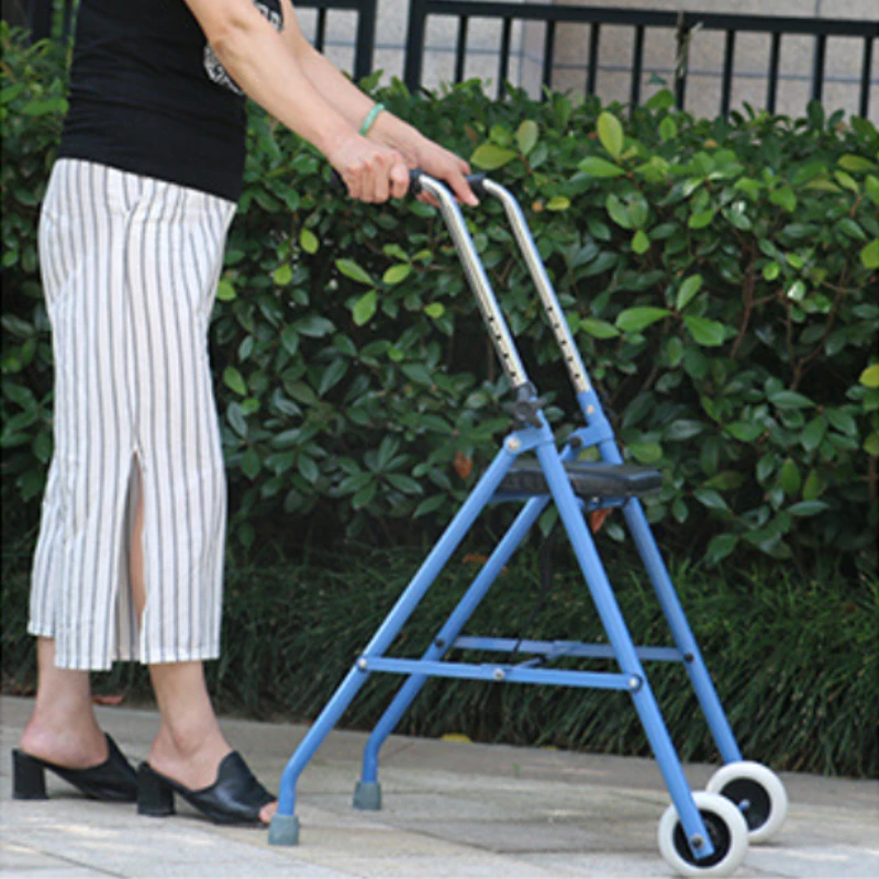 safe-and-secure-walking-aids-for-seniors-rollator-walkers-with-seat-for-disabled-toilet-rail-holder-mobility-aid-foldable-walker