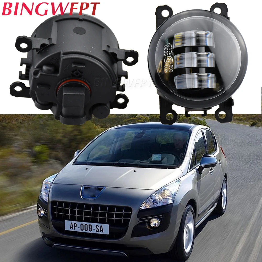 

Галогенные светильник туманные фары H11 для Peugeot 207 307 407 607 308 408 2008 Traveler 3008 SW CC VAN 2000-2013 Bipper Tepee, 2 шт.