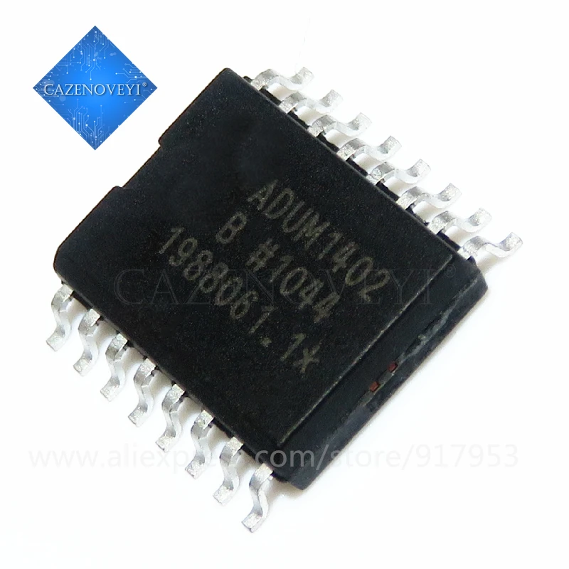 

2pcs/lot ADUM1402 ADUM1402ARWZ ADUM1402BRWZ SOP16 Digital Isolators new original In Stock