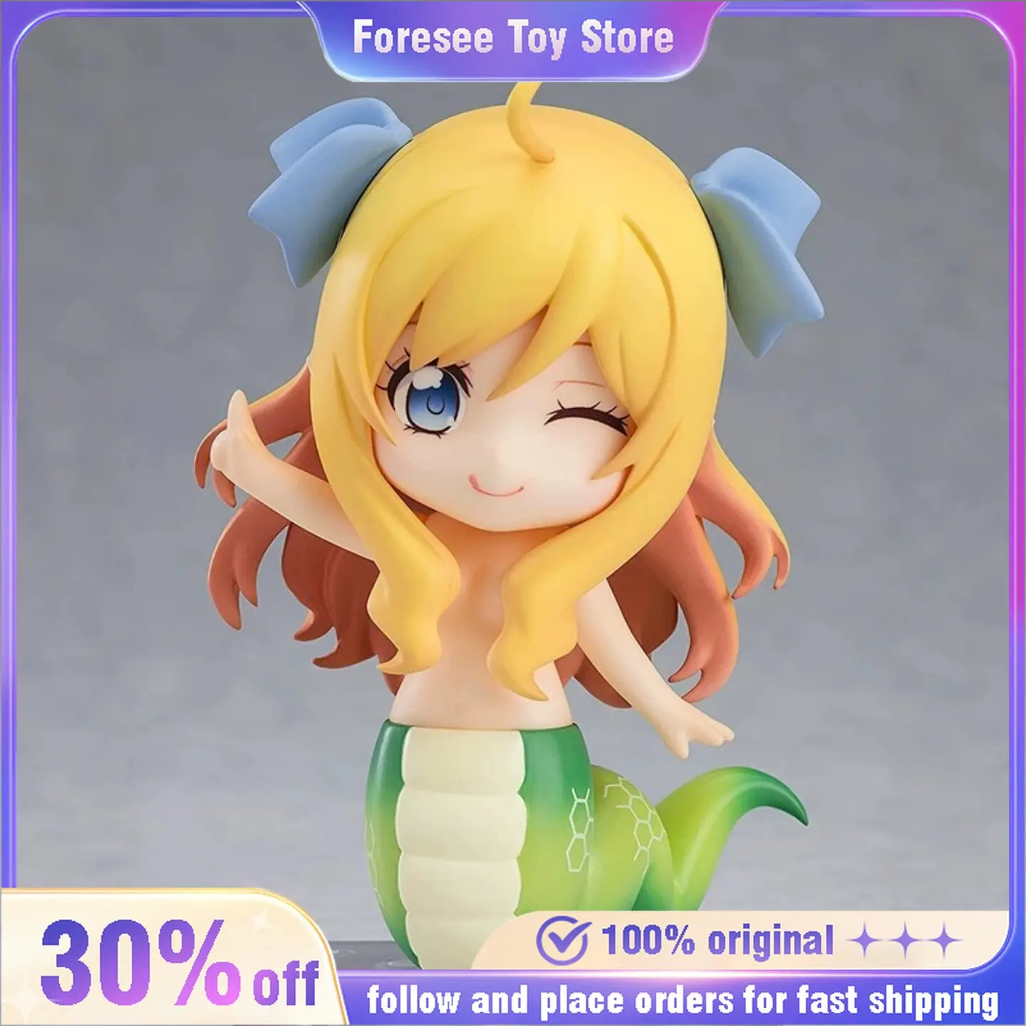 10cm PVC Evil God and Kitchen Disease Girl Q-version Clay Man Mobile face changing boxed figurine model