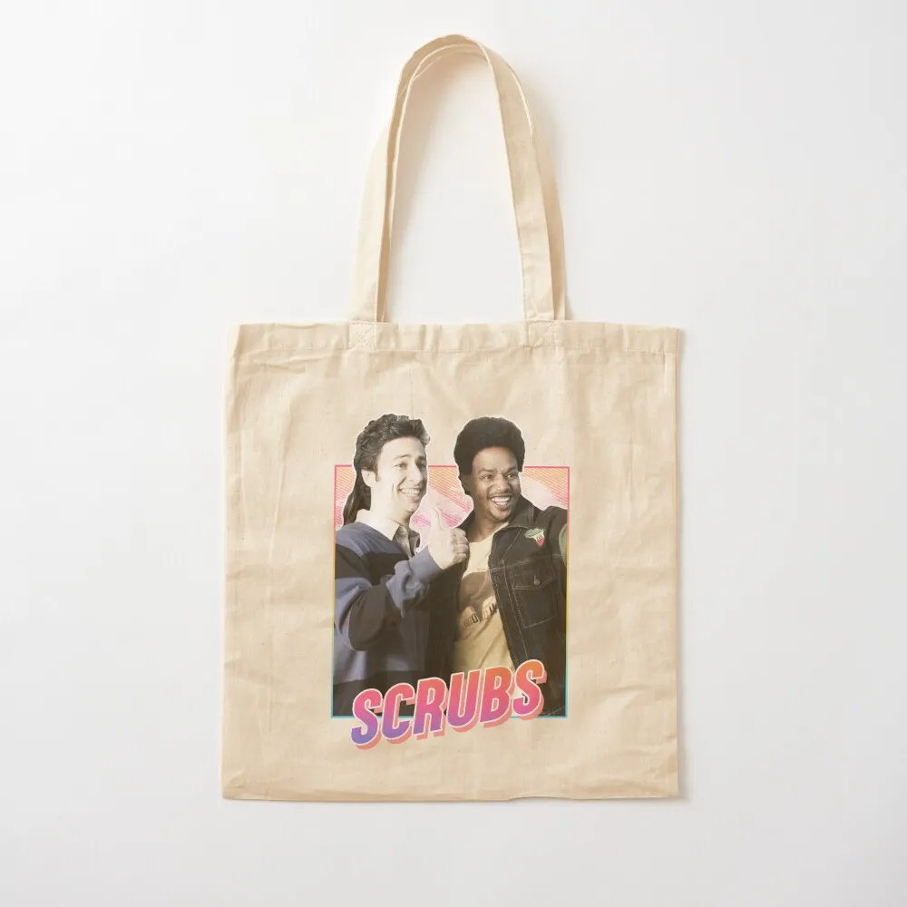 Scrubs Friendship - 80s design Tote Bag tote bags cloth bags Canvas Canvas Tote Bag