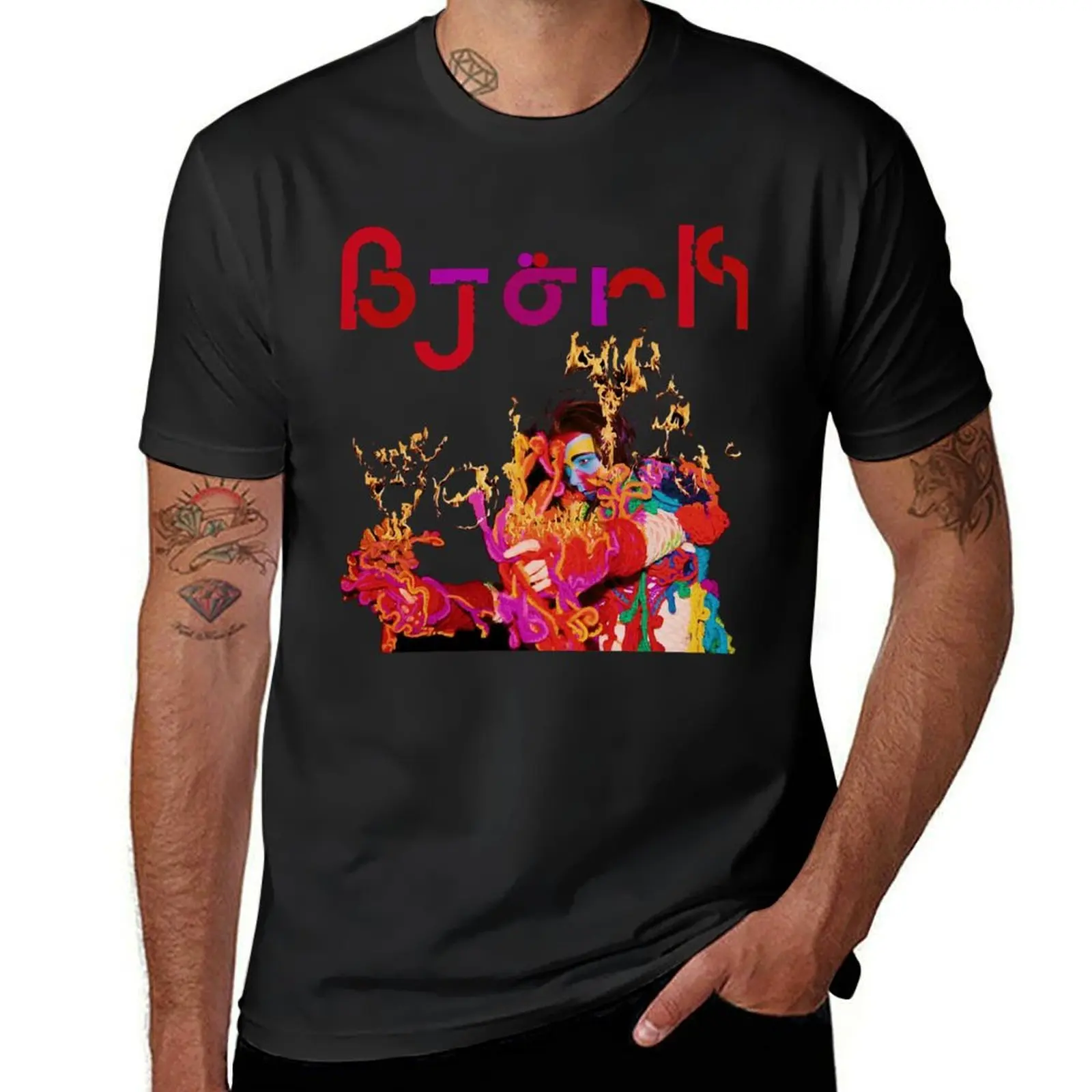 

BJORK T-Shirt tees quick-drying plus sizes funny t shirts for men