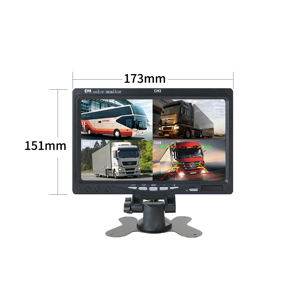 Truck CCTV Reverse cam Car Digital Display Rear  mo Parking Sensor Rearview  Truck Black Box cam System