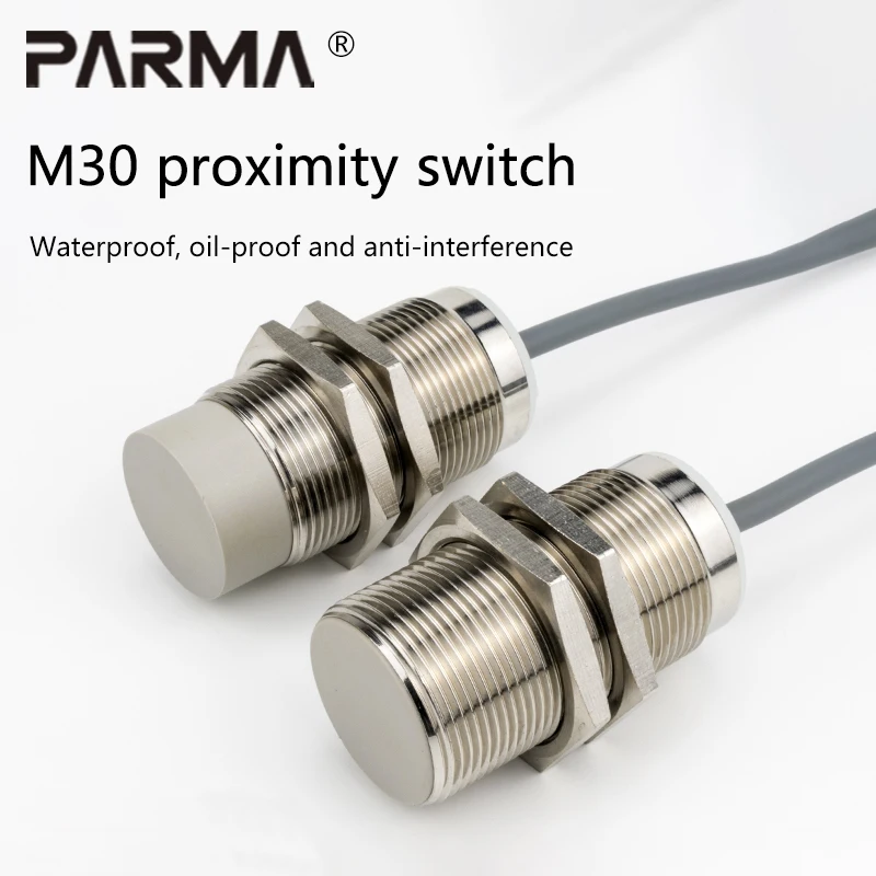 

M30 inductive proximity switch sensor DC12V / 24V three-wire NPN/NO/PNP/NC metal induction switch