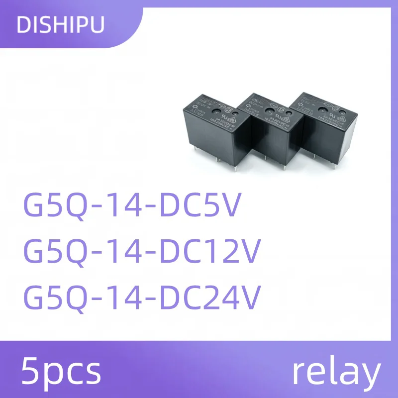 

5pcs G5Q-14-DC5V G5Q-14-DC12V G5Q-14-DC24V relay