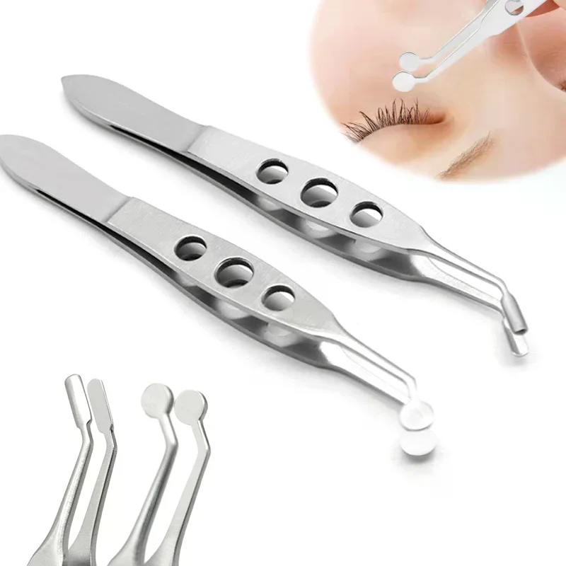 Eye Clamp Meibomian Massage Tweezers Surgery Forceps Stainless Titanium High Quality Durable Material Easy To Install